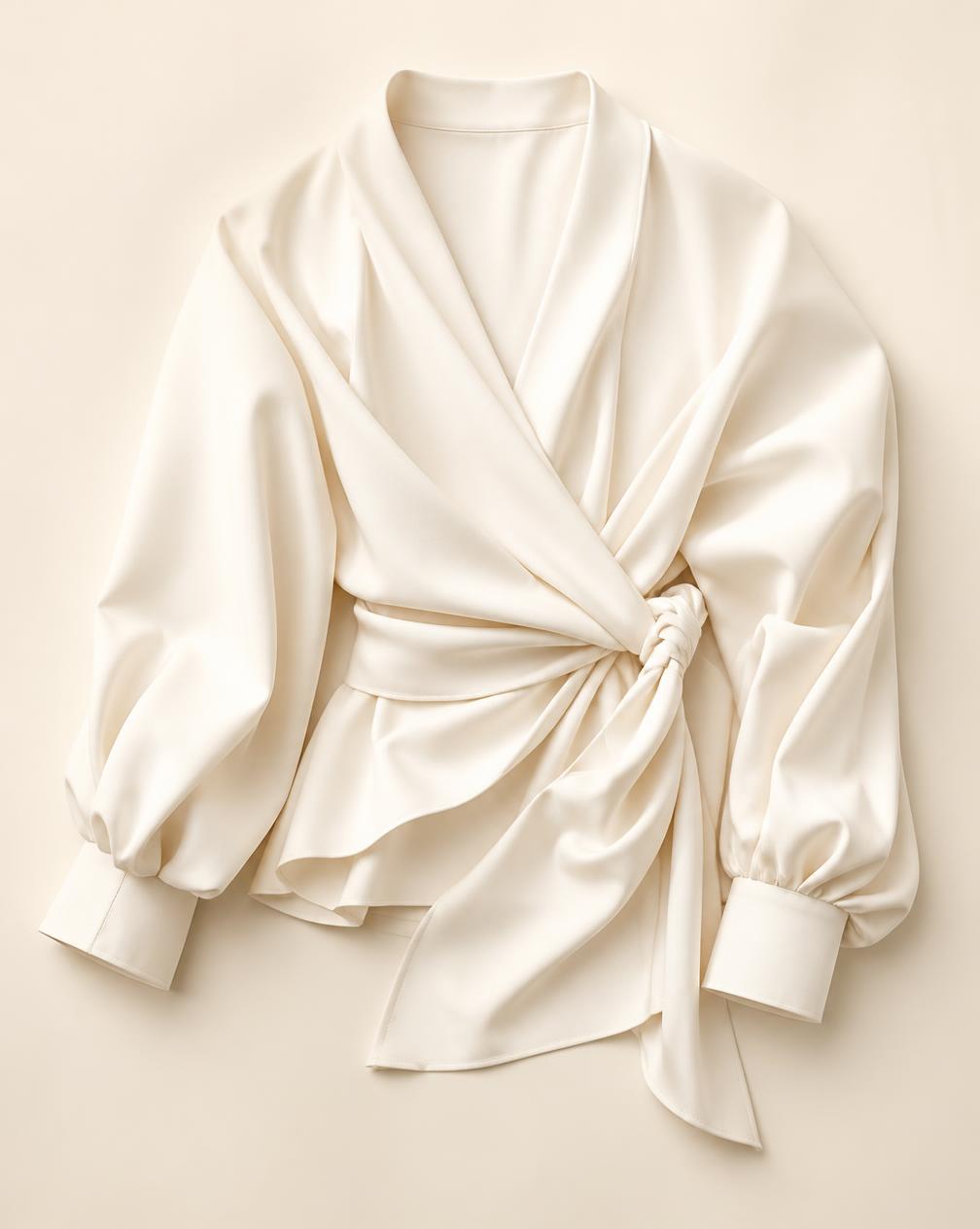 Serein Wrap Blouse